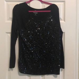 Top with sequins